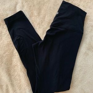 Black lululemon align leggings